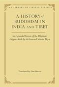 Cover: A History of Buddhism in India and Tibet - Wisdom Publications,U.S.