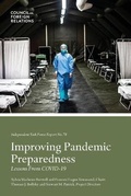 Cover: Improving Pandemic Preparedness - Council on Foreign Relations Press