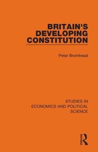 Abbildung von: Britain's Developing Constitution - Routledge