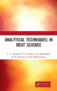Enlarge image Cover: Analytical Techniques in Meat Science - CRC Press
