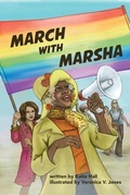 Cover: March with Marsha - Katharine German Hall