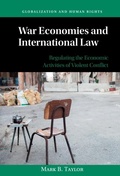 Cover: War Economies and International Law - Cambridge University Press