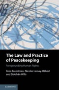 Cover: The Law and Practice of Peacekeeping - Cambridge University Press