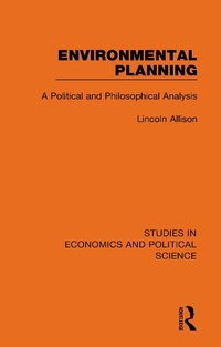 Enlarge image Cover: Environmental Planning - Routledge