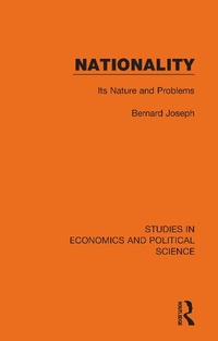 Abbildung von: Nationality - Routledge