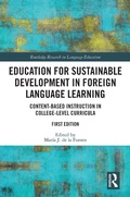 Cover: Education for Sustainable Development in Foreign Language Learning - Routledge