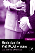 Cover: Handbook of the Psychology of Aging - Academic Press