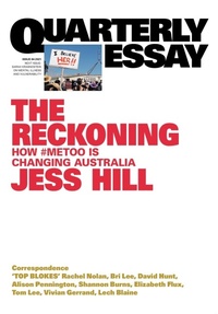 Enlarge image Cover: The Reckoning - Quarterly Essay