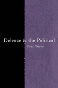 Cover: Deleuze and the Political - Routledge