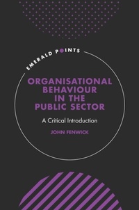 Enlarge image Cover: Organisational Behaviour in the Public Sector - Emerald Publishing Limited
