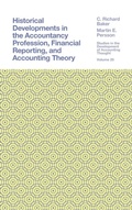 Cover: Historical Developments in the Accountancy Profession, Financial Reporting, and Accounting Theory - Emerald Publishing Limited