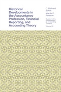 Cover: Historical Developments in the Accountancy Profession, Financial Reporting, and Accounting Theory - Emerald Publishing Limited