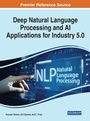 Cover: Deep Natural Language Processing and AI Applications for Industry 5.0 - Business Science Reference