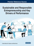 Cover: Sustainable and Responsible Entrepreneurship and Key Drivers of Performance - Business Science Reference