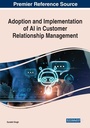 Cover: Adoption and Implementation of AI in Customer Relationship Management - Business Science Reference