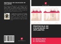 Cover: Protocolo de Colocacao de Implantes - Edicoes Nosso Conhecimento