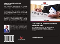 Abbildung von: Societes d'investissement immobilier - Editions Notre Savoir