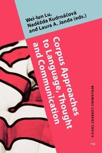 Enlarge image Cover: Corpus Approaches to Language, Thought and Communication - John Benjamins Publishing Co