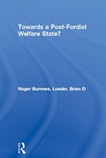 Cover: Towards a Post-Fordist Welfare State? - Routledge