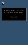 Cover: Advances in Business and Management Forecasting - JAI Press Ltd