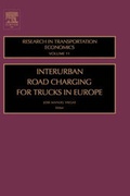 Cover: Interurban Road Charging for Trucks in Europe: Volume 11 - JAI Press Inc.
