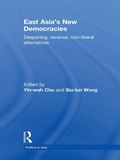 Cover: East Asia's New Democracies - Routledge