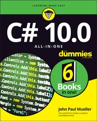 Abbildung von: C# 10.0 All-in-One For Dummies - Wiley