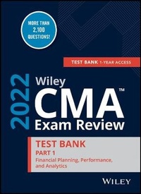 Abbildung von: Wiley CMA Exam Review 2022 Part 1 Test Bank - Wiley