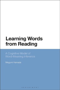 Abbildung von: Learning Words from Reading - Bloomsbury Academic
