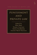Bild: Punishment and Private Law - Hart Publishing