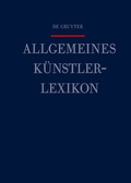 Cover: Allgemeines K&uuml;nstlerlexikon (AKL) / Vernet - Voigt, David - De Gruyter