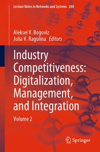 Enlarge image Cover: Industry Competitiveness: Digitalization, Management, and Integration - Springer