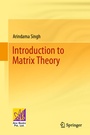 Cover: Introduction to Matrix Theory - Springer