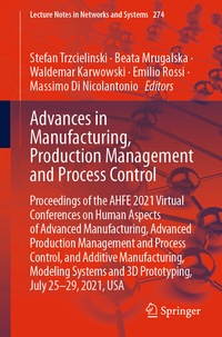 Abbildung von: Advances in Manufacturing, Production Management and Process Control - Springer