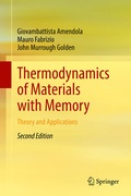 Cover: Thermodynamics of Materials with Memory - Springer