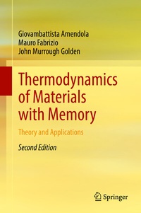Abbildung von: Thermodynamics of Materials with Memory - Springer