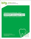 Cover: BARMER Zahnreport 2021 - Barmer