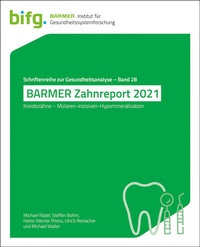 Enlarge image Cover: BARMER Zahnreport 2021 - Barmer