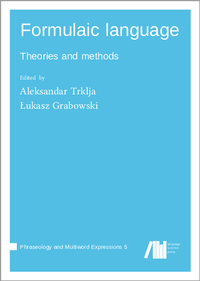 Enlarge image Cover: Formulaic language - Language Science Press