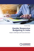 Cover: Gender Responsive Budgeting in India - LAP Lambert Academic Publishing