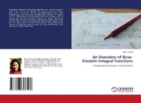 Abbildung von: An Overview of Bose-Einstein Integral Functions - LAP Lambert Academic Publishing