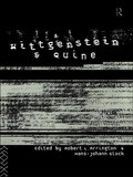 Cover: Wittgenstein and Quine - Routledge