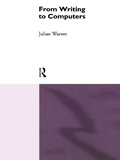 Cover: From Writing To Computers - Routledge
