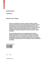 Abbildung von: Building Simply - Birkhäuser Verlag GmbH