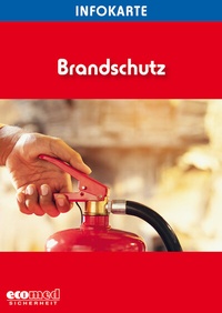 Abbildung von: Infokarte Brandschutz - ecomed Storck