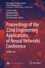Cover: Proceedings of the 22nd Engineering Applications of Neural Networks Conference - Springer