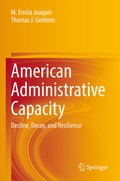 Cover: American Administrative Capacity - Springer