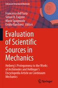 Cover: Evaluation of Scientific Sources in Mechanics - Springer