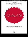 Cover: Quality of Life - Routledge