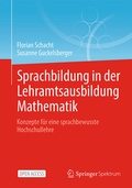 Cover: Sprachbildung in der Lehramtsausbildung Mathematik - Springer Spektrum